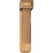 Ekena Millwork Traditional Craftsman Smooth Bracket w/ Offset Brace, Western Red Cedar, 5 1/2"W x 24"D x 24"H BKT0604X24X24TRA04SWR - alternate 2